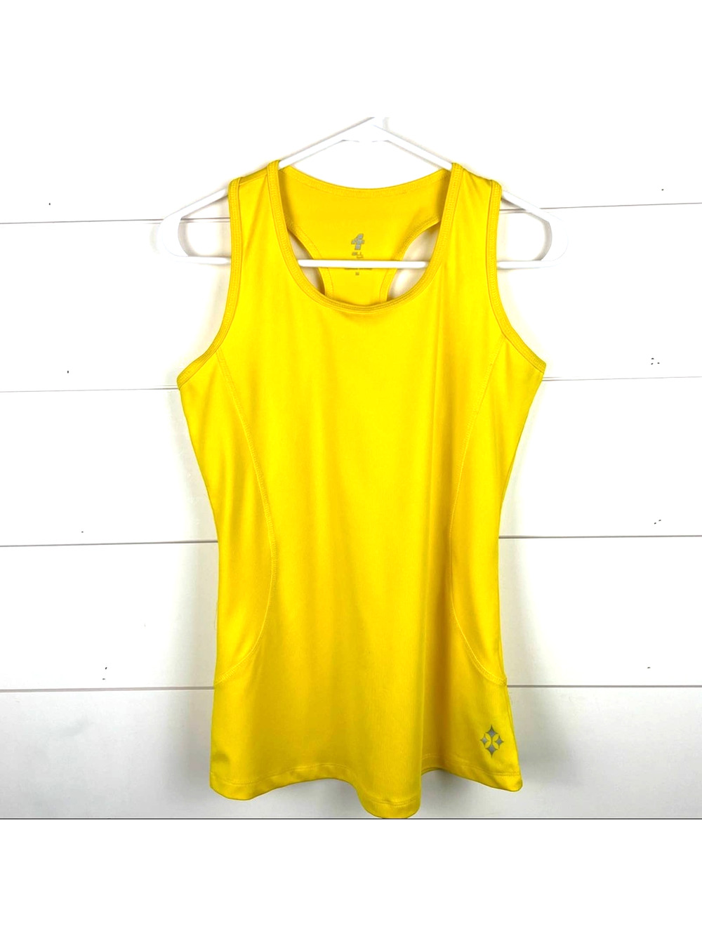 Jofit Yellow Racerback Performance Tank